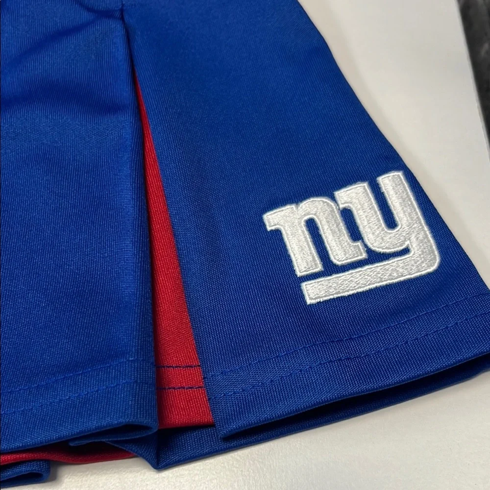 NFL Blue and‎ Red Cheerleader Suit with NY Logo